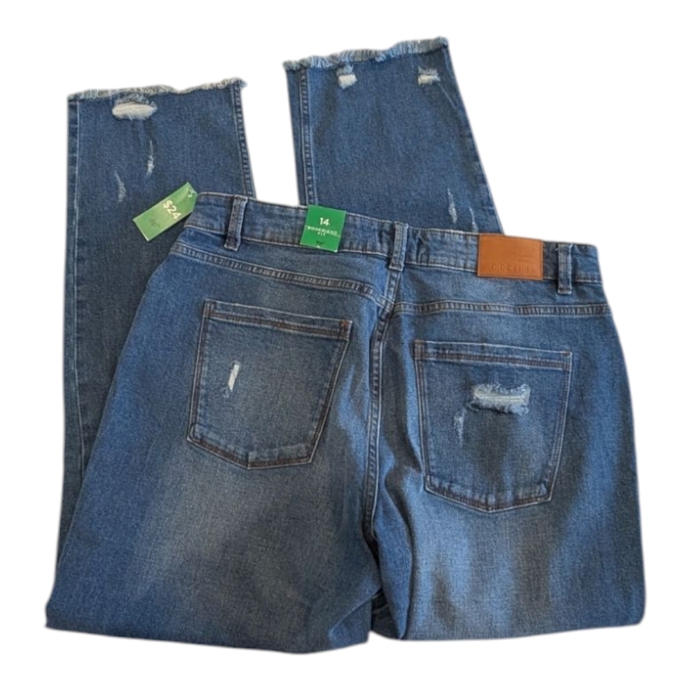 Women's Blue Jeans - Picture 2 of 6
